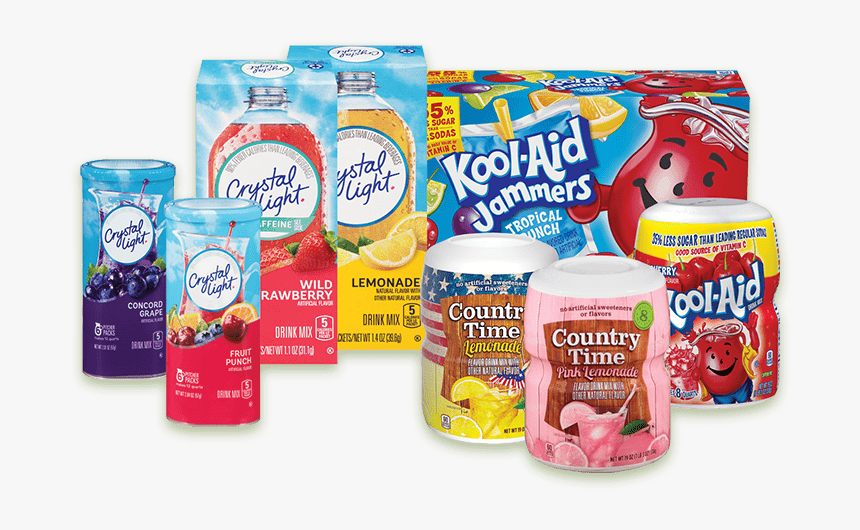 Kool-aid Country Time Crystal Light - Kool Aid, HD Png Download, Free Download