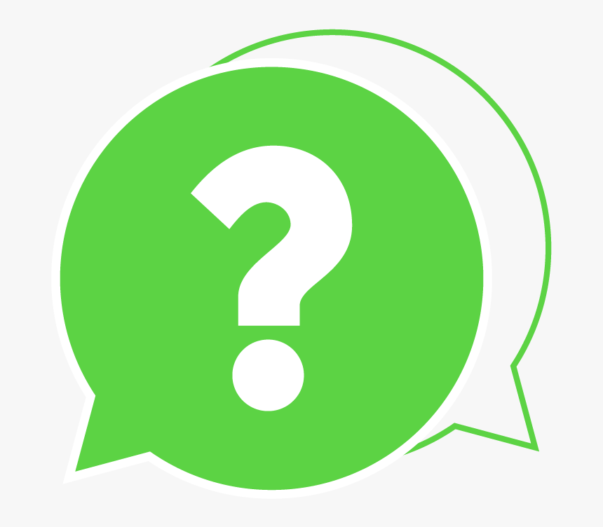 Green Question Mark And Speech Bubble Icon - Question Mark Symbol, HD Png Download, Free Download