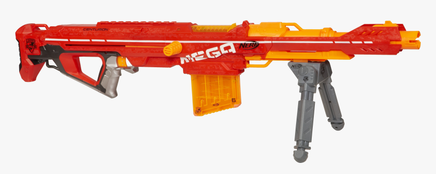 N Strike Elite Mega Centurion Blaster - Nerf Sniper Mega Prix, HD Png Download, Free Download