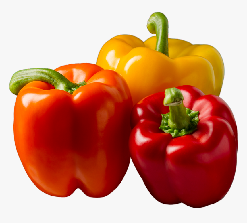 3 Bell Peppers - Chili Pepper, HD Png Download, Free Download