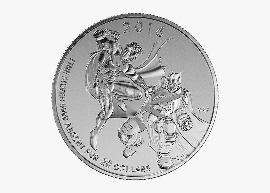 Batman Vs Superman Canadian Coin, HD Png Download, Free Download