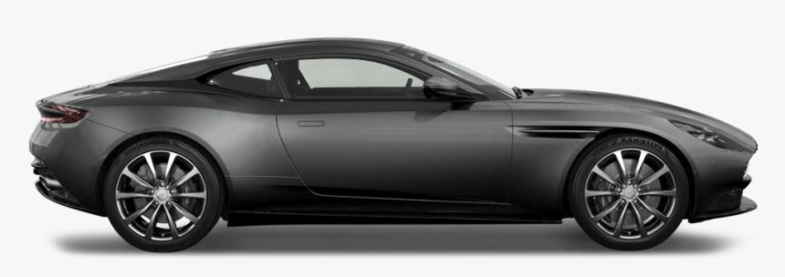 Aston Martin Db 11 Grey Side View - Aston Martin Db11 Side, HD Png Download, Free Download