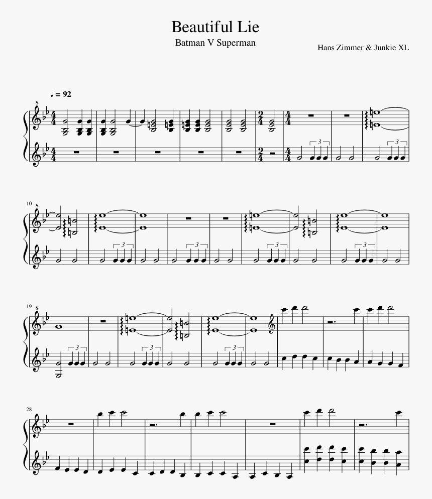 Cruel War Sheet Music, HD Png Download, Free Download