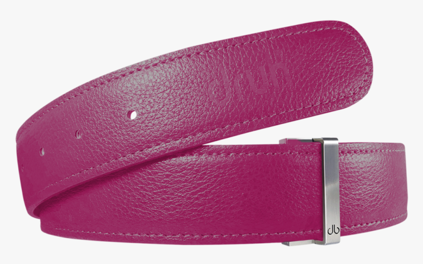 Pink Full Grain Texture Leather Belt - Strap, HD Png Download, Free Download