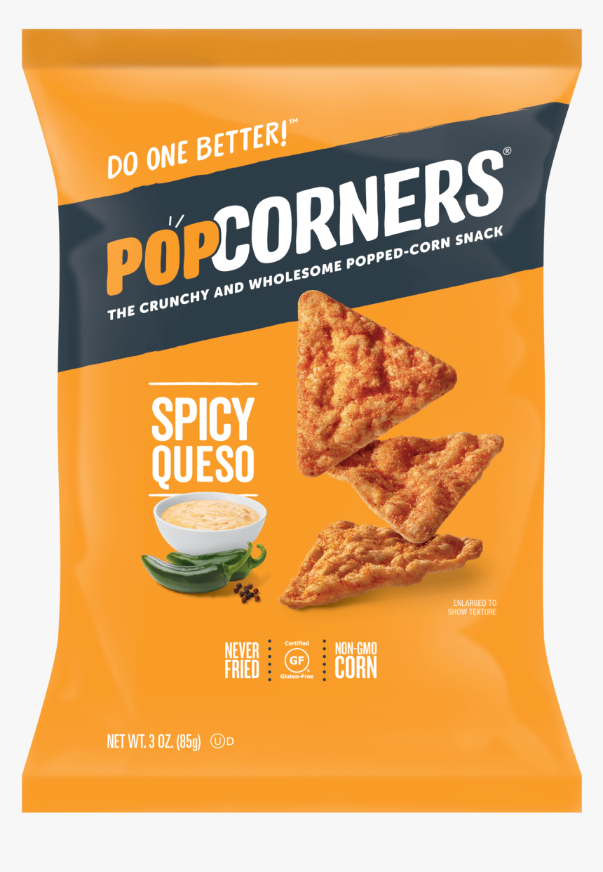 Spicy Queso - Popcorners Spicy Queso, HD Png Download, Free Download