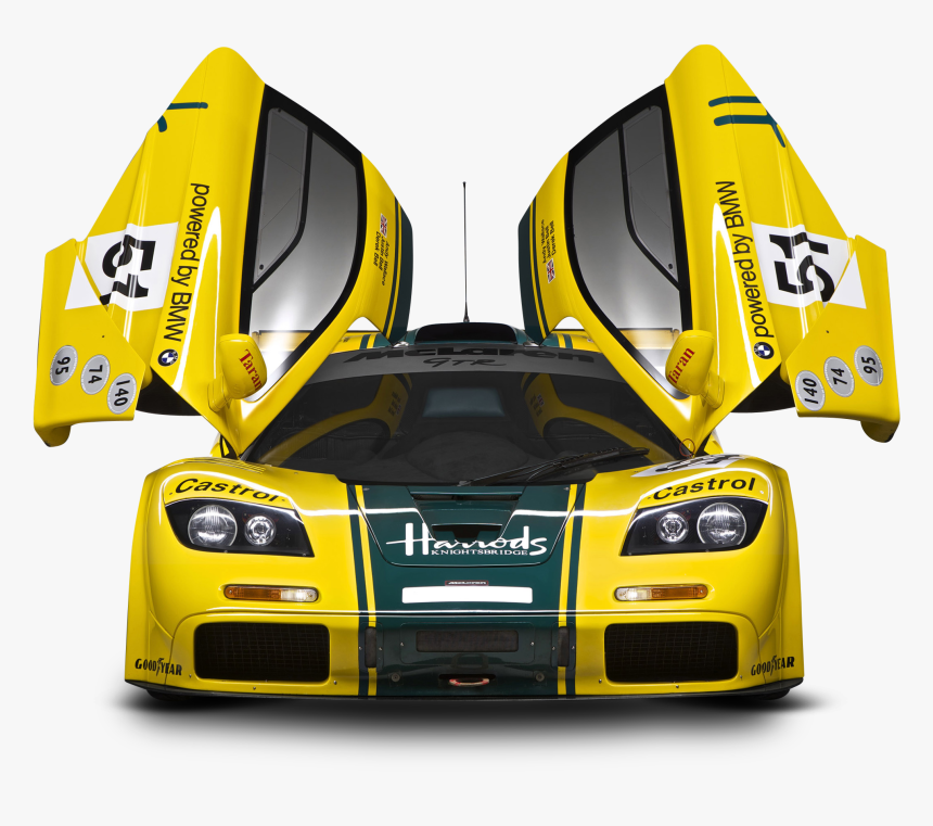 Mclaren P1 Gtr Front Car Yellow Png Image - Mclaren P1 Gtr Old, Transparent Png, Free Download