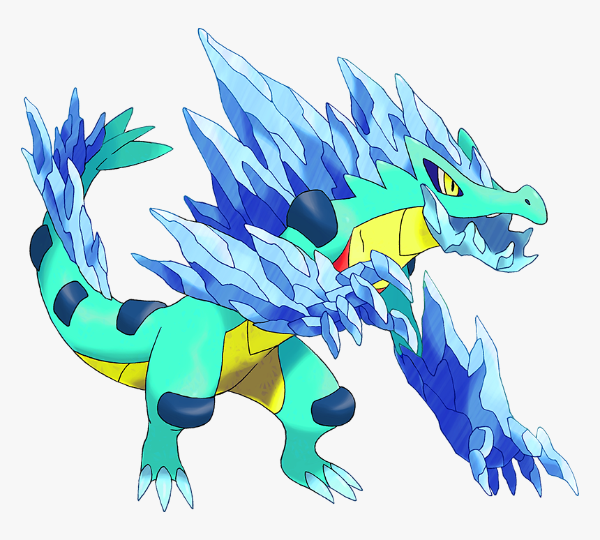 Shiny Mega Feraligatr, HD Png Download, Free Download