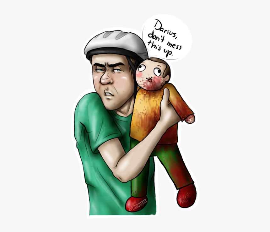 Funny Png Of Happy Wheels - Jacksepticeye Happy Wheels Fan Art, Transparent Png, Free Download