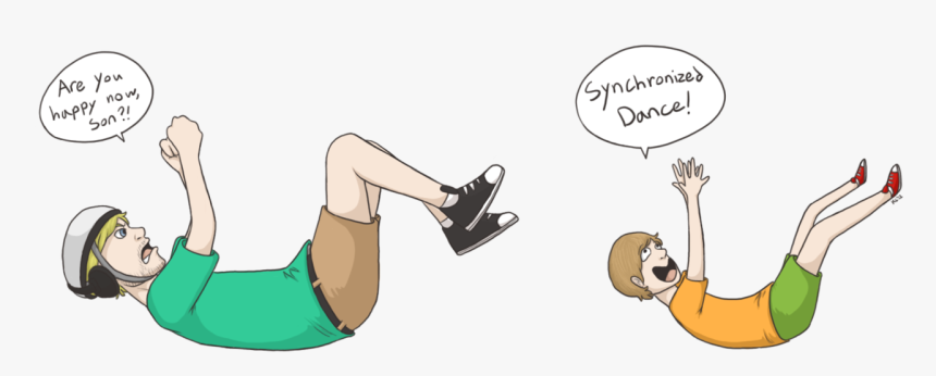Pewdiepie Images Synchronized Dance Hd Wallpaper And - Happy Wheels Fan Art, HD Png Download, Free Download
