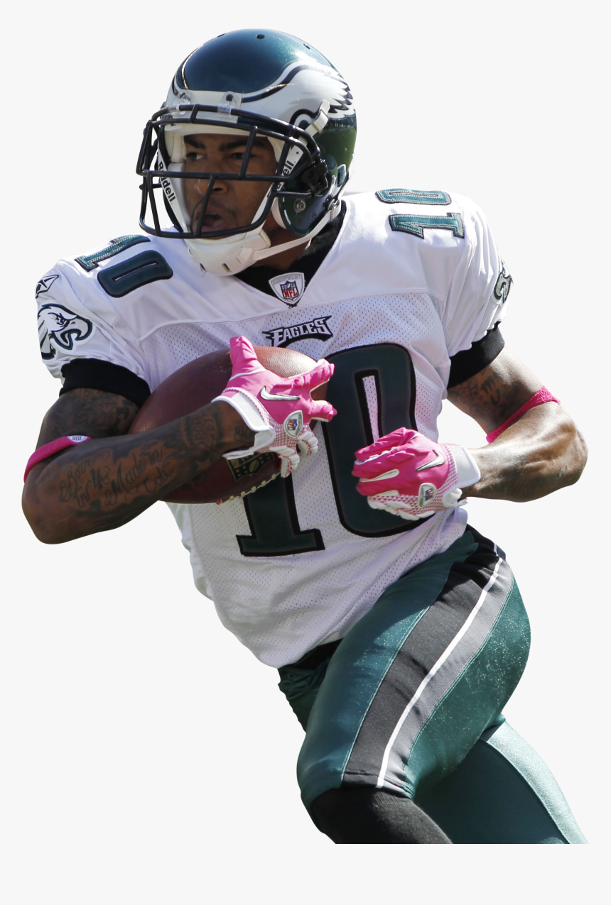 Transparent Philadelphia Eagles Helmet Png - Desean Jackson Eagles Transparent, Png Download, Free Download