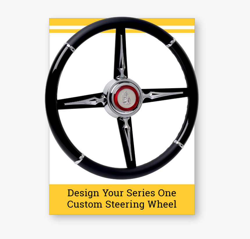 Series One Custom Steering Wheel Builder - Custom Classic Steering Wheel, HD Png Download, Free Download