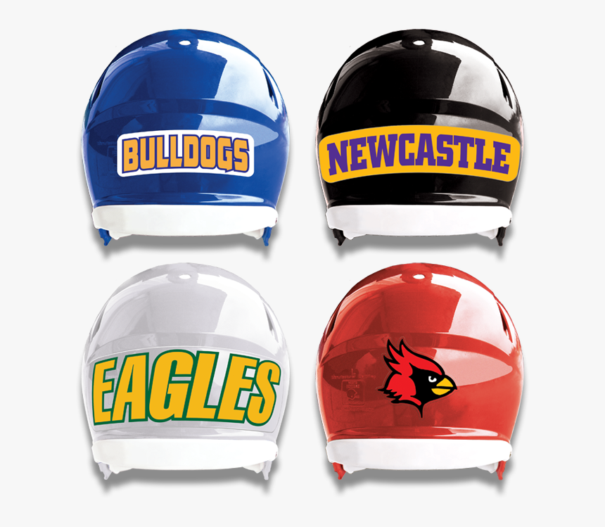 View - Back Of Football Helmet Decals, HD Png Download, Free Download