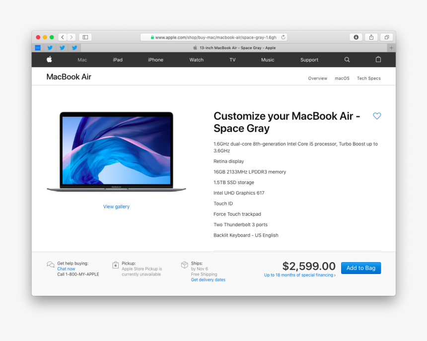 Macbook Air 2018 Serial Number, HD Png Download, Free Download