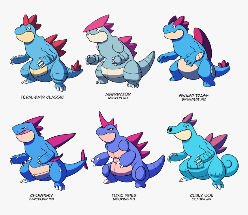 Pokemon Variations Feraligatr, HD Png Download, Free Download