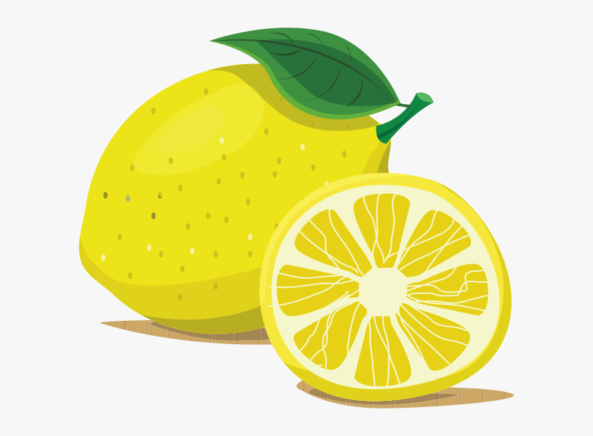 Png Sector Lemon Clip - Cartoon Transparent Background Lemon Png, Png Download, Free Download