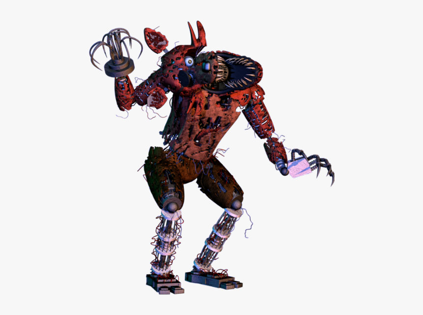 Nightmare Fixed Foxy Fnaf 4, HD Png Download, Free Download