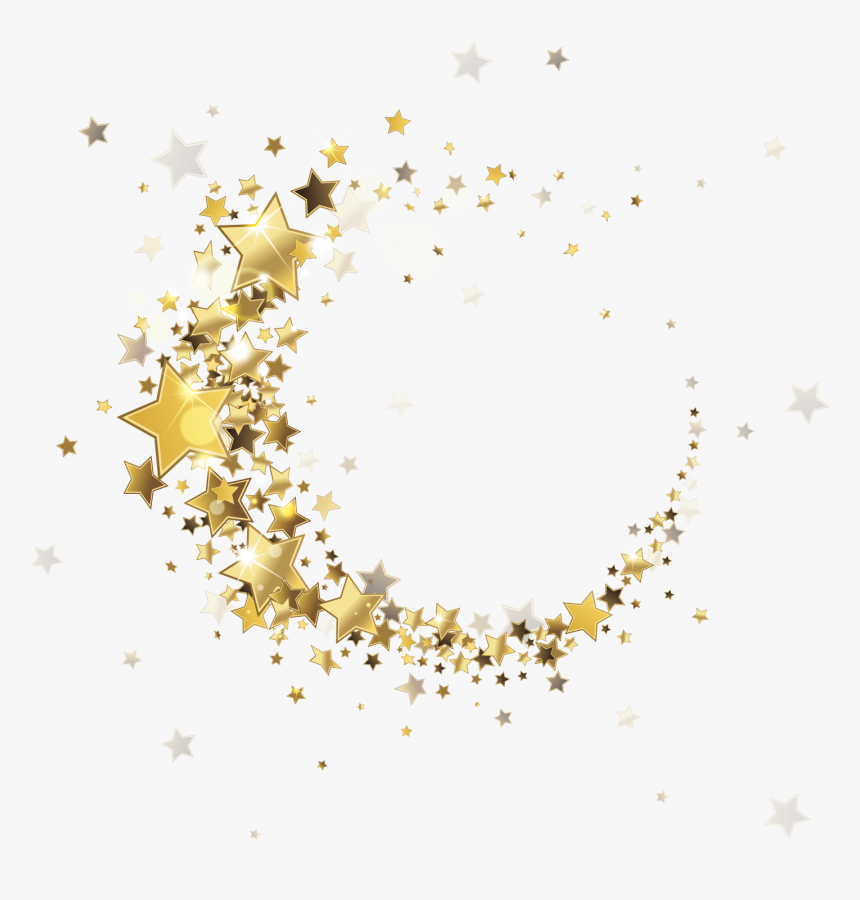 Round Star Spot Border Png Download - Gold Star Border Png, Transparent Png, Free Download