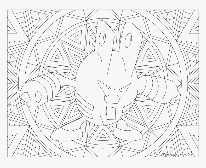 Pokemon Coloring Page Archives Page - Adult Coloring Pages Pokemon, HD Png Download, Free Download