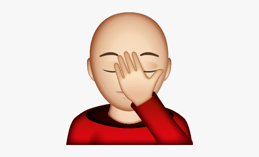 Bald Man Emoji, HD Png Download, Free Download