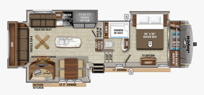 2020 Jayco Eagle 357mdok, HD Png Download, Free Download