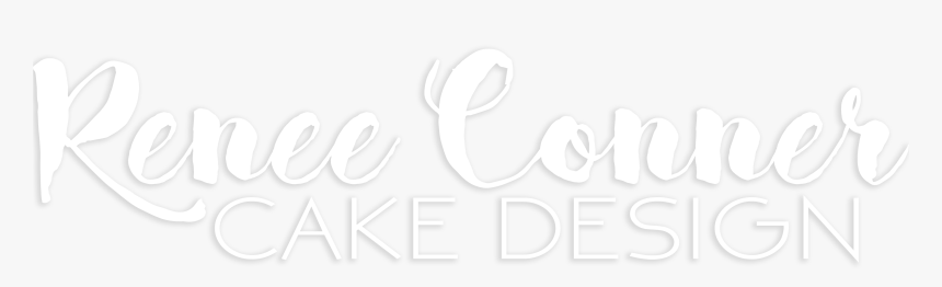 Renee Conner Cake Design - Calligraphy, HD Png Download, Free Download