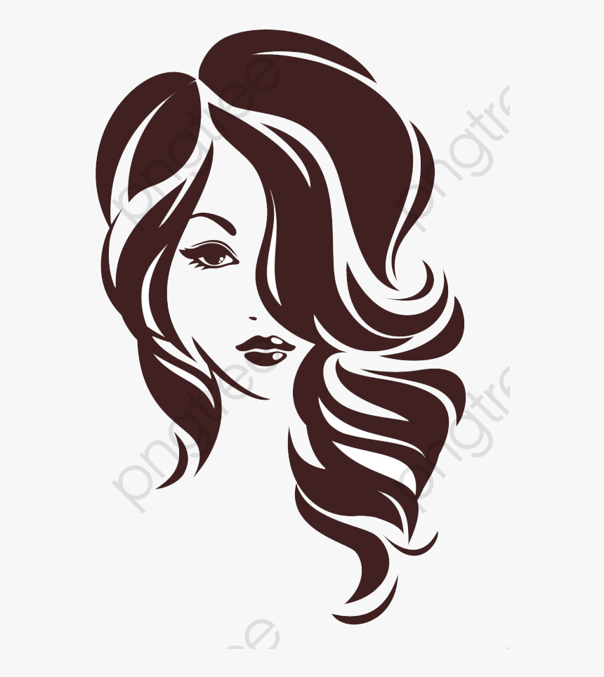 Beauty Clipart Hair - Hair Logo Transparent Background, HD Png Download, Free Download