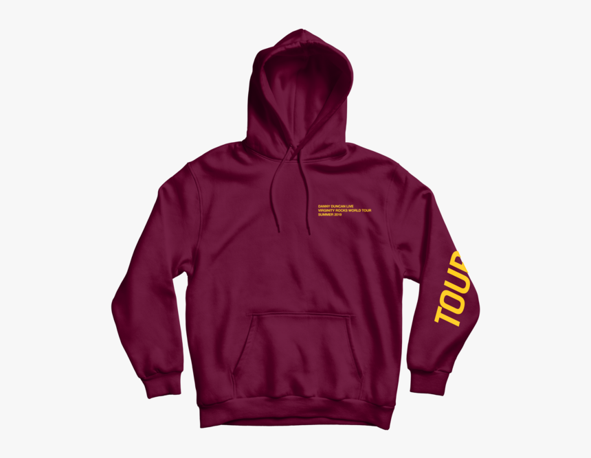 Virginity Rocks Tour 2019 Maroon Hoodie Danny Duncan Legalize