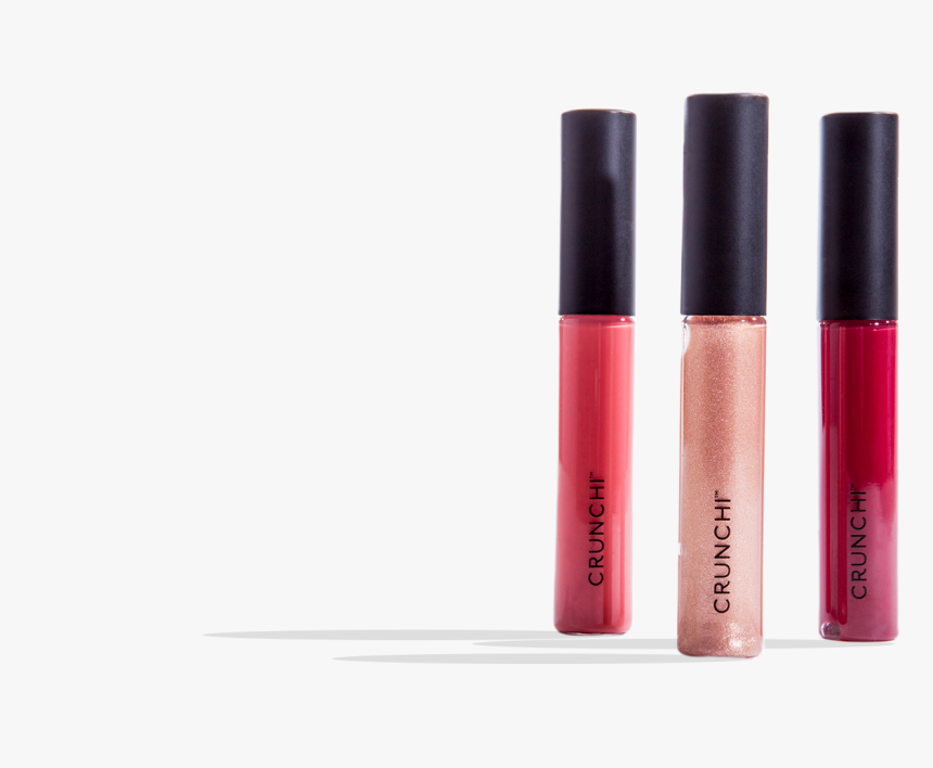 Three Variaties Of Crunchi Lipgloss - Lioness Lush Lip Gloss, HD Png Download, Free Download