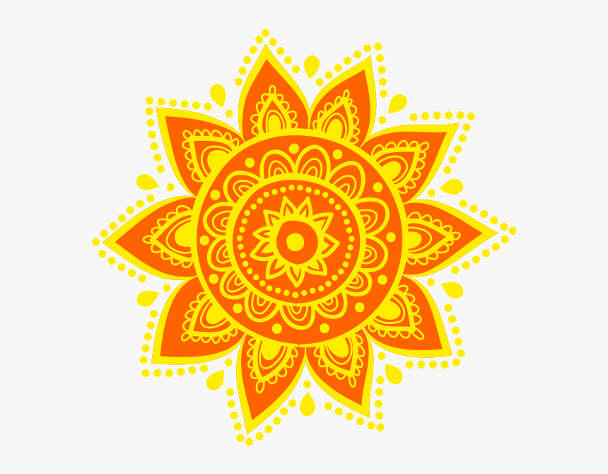 Chakra-3 - Mandala Manipura, HD Png Download, Free Download