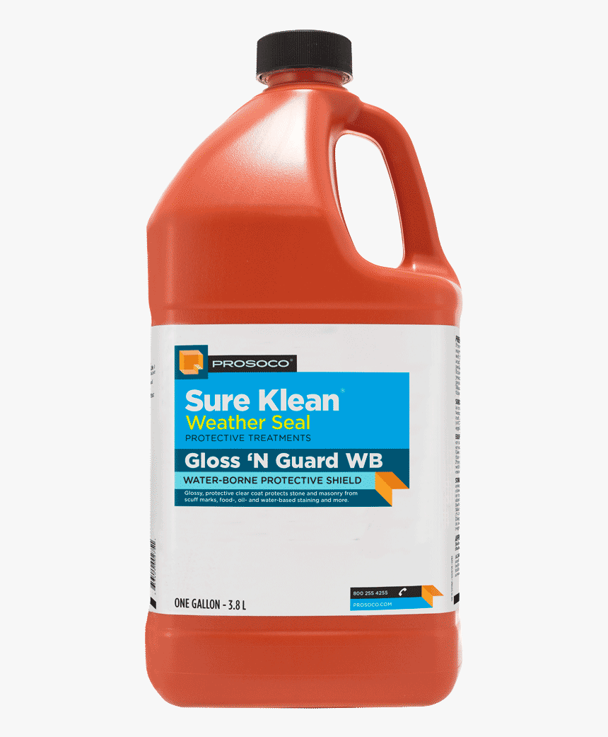 Gloss N Guard Wb 1 Gal - Prosoco Sure Klean 600, HD Png Download, Free Download