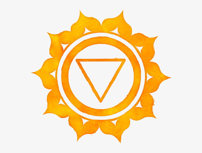 Solar Plexus Chakra - Symbol Solar Plexus Chakra, HD Png Download, Free Download