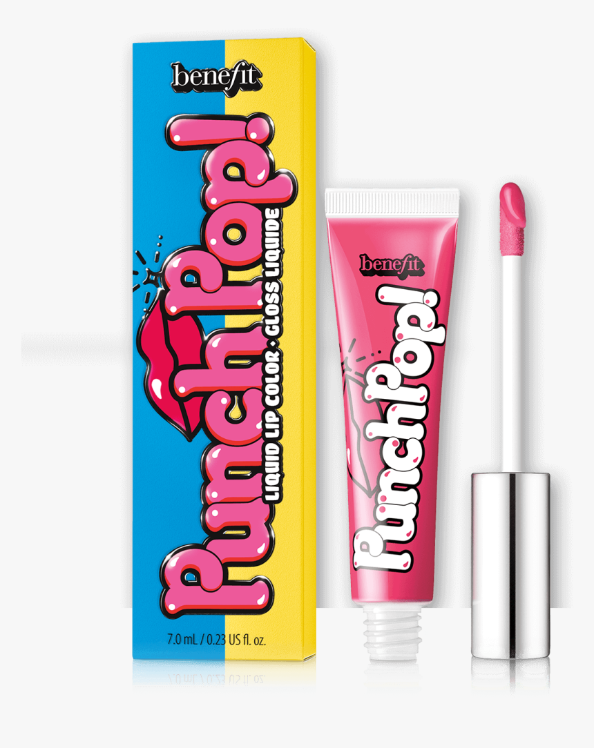 Punch Pop Liquid Lip Color Contains Vitamin E For Soft, - Punch Pop Benefit, HD Png Download, Free Download