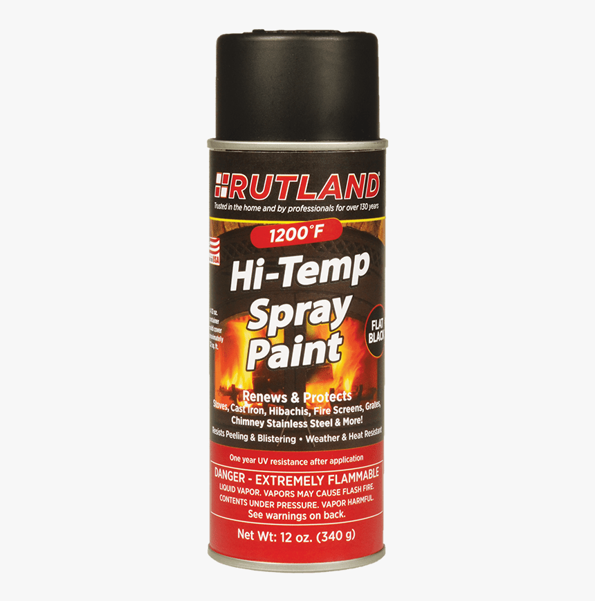 80 Rutland High Temp Spray Paint - High Temp Paint, HD Png Download, Free Download
