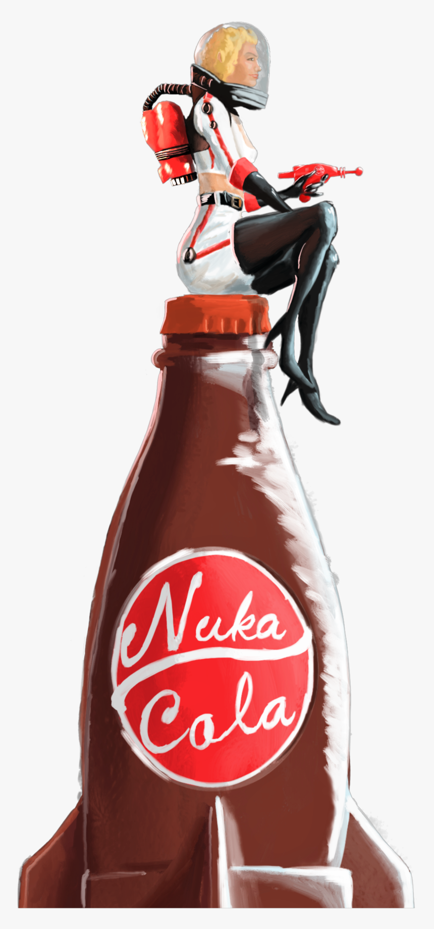 Nuka Cola Fanart Transparent Background, HD Png Download, Free Download