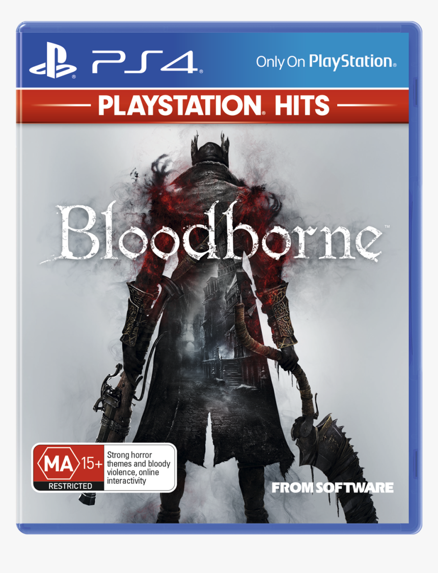 Playstation4 Bloodborne , , Product Image"
 Title="playstation4 - Bloodborne Playstation Hits, HD Png Download, Free Download