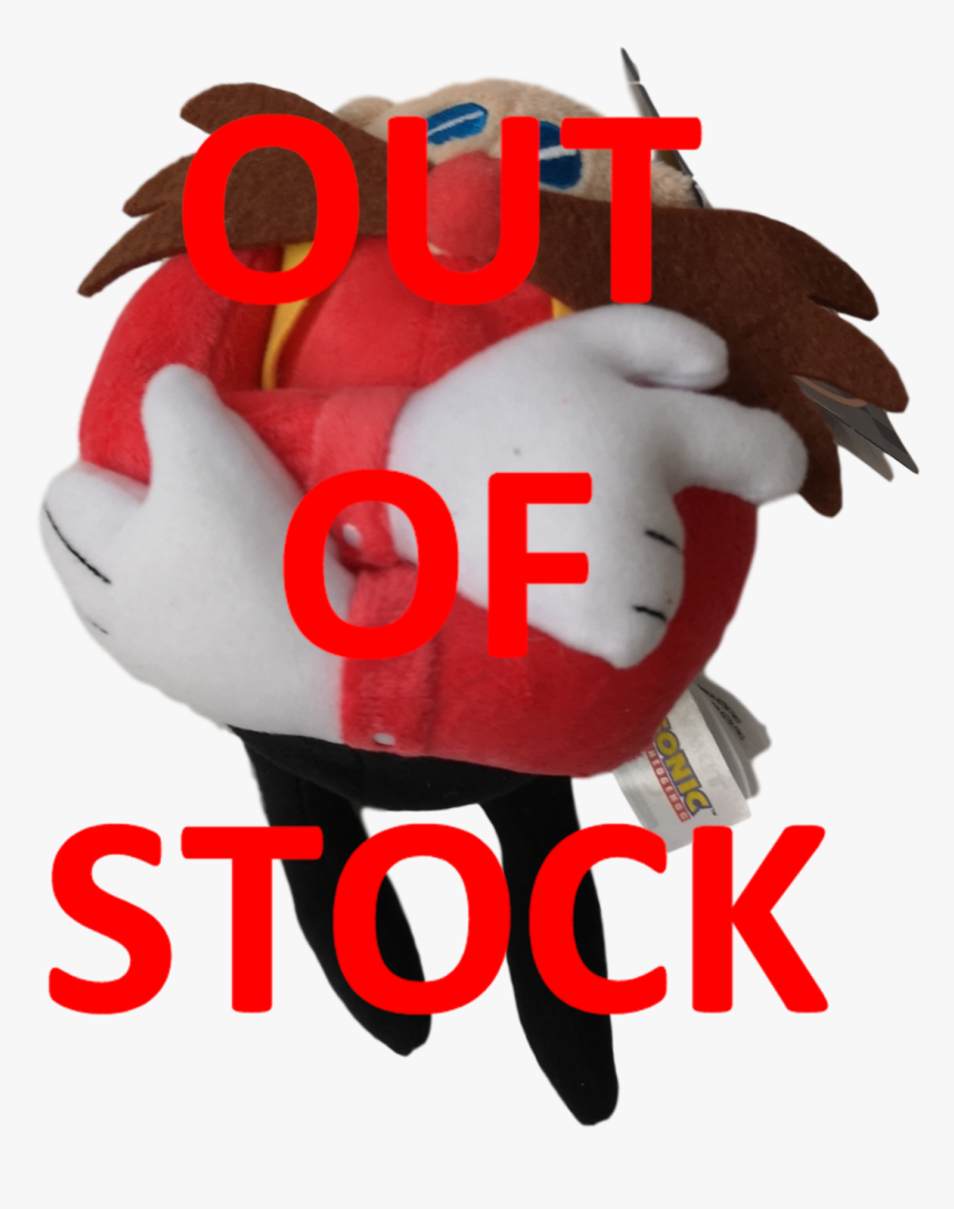 Eggman Plush - Illustration - Portable Network Graphics, HD Png Download, Free Download