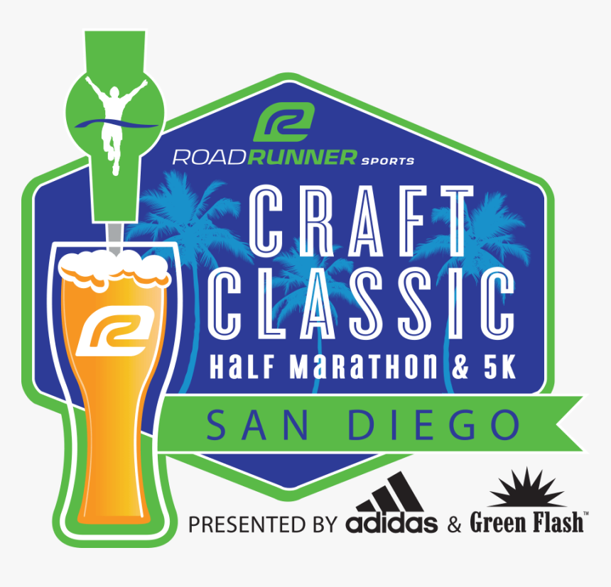 San Diego Logo - Roadrunner Sports Craft Classic Half Marathon Phoenix, HD Png Download, Free Download