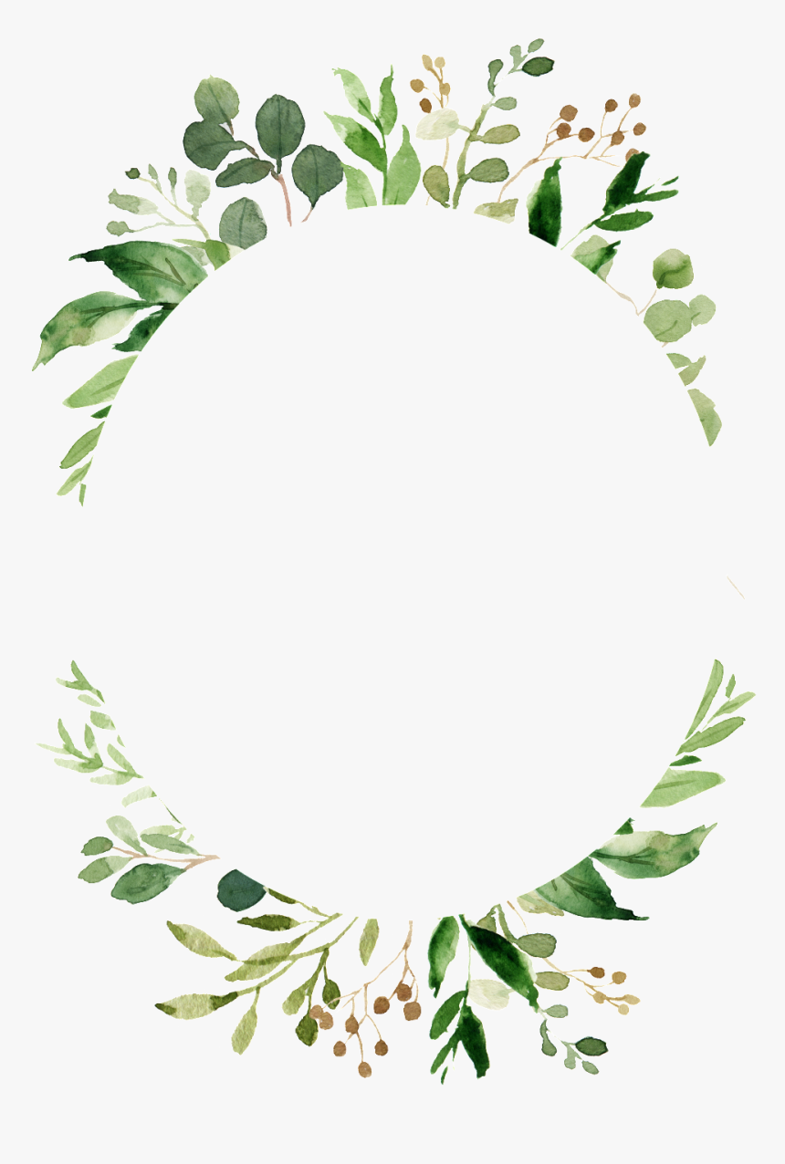 This Backgrounds Is Oval Border Cartoon Transparent - Save The Date Green, HD Png Download, Free Download