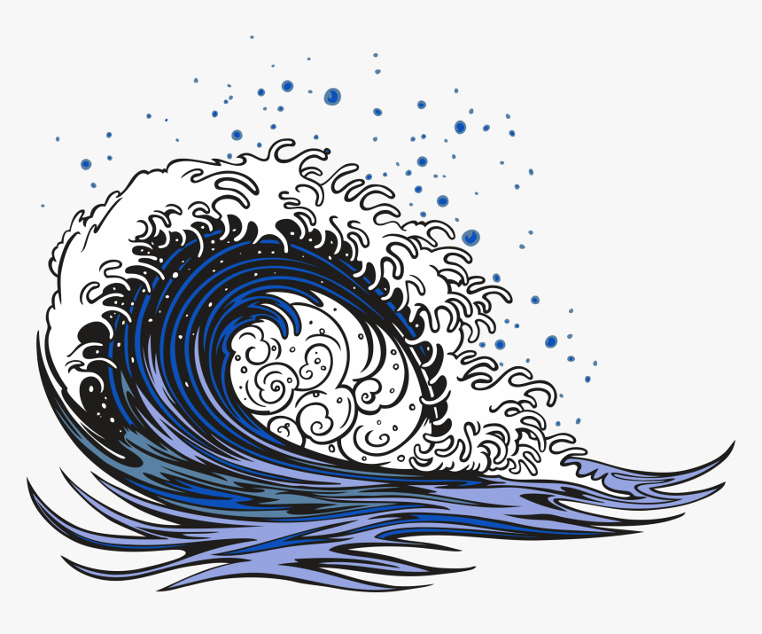 Heritage Lakes Blue Wave Logo - Heritage Lakes Blue Waves, HD Png Download, Free Download