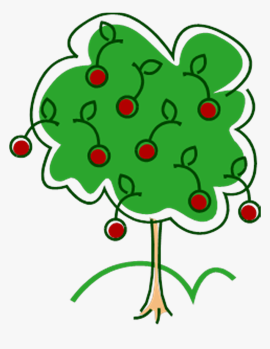 Cherry Tree Clipart - Clip Art Cherry Tree, HD Png Download, Free Download