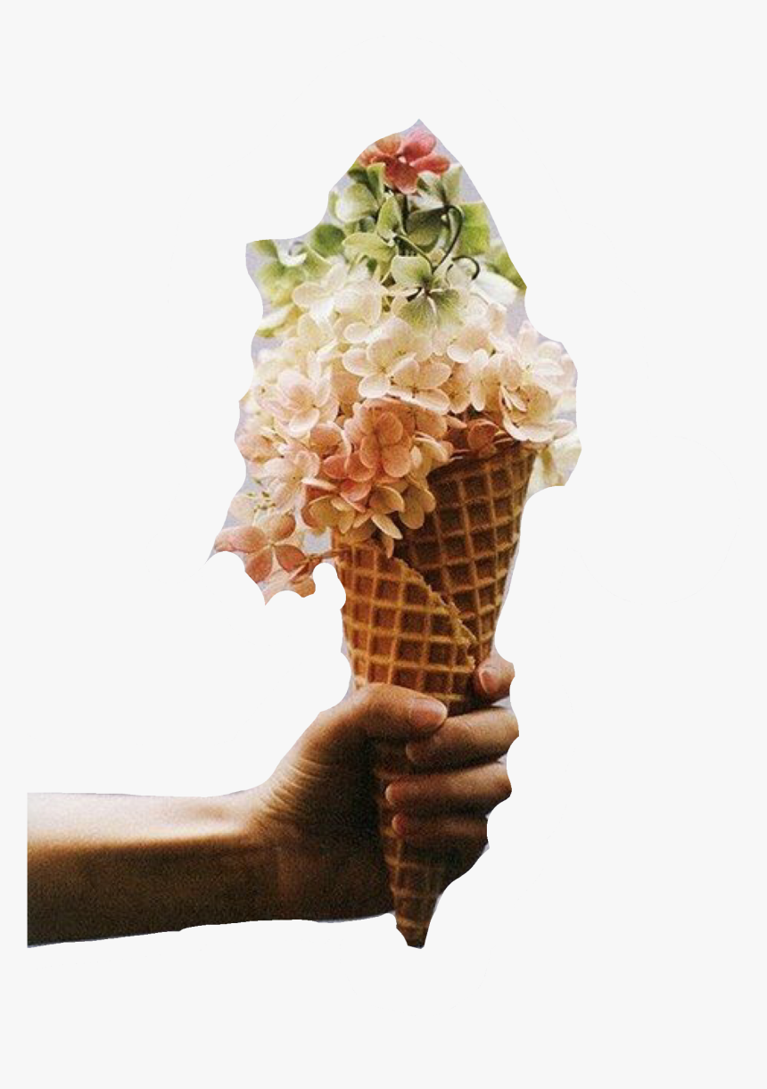 Transparent Vaporwave Pngs - Helado De Flores, Png Download, Free Download