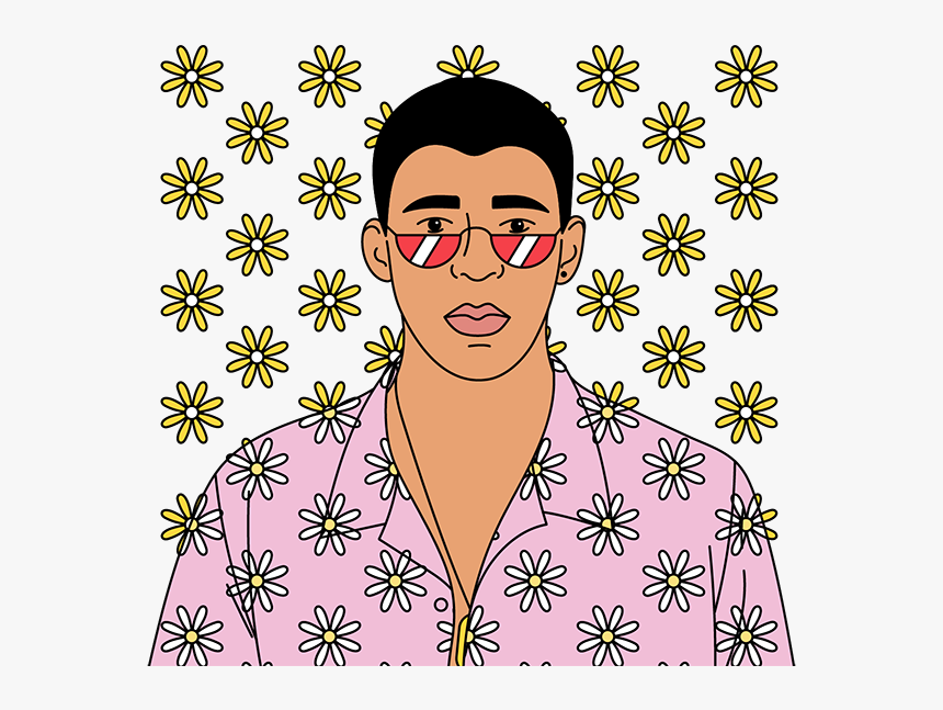 Bad Bunny Fan Art, HD Png Download, Free Download