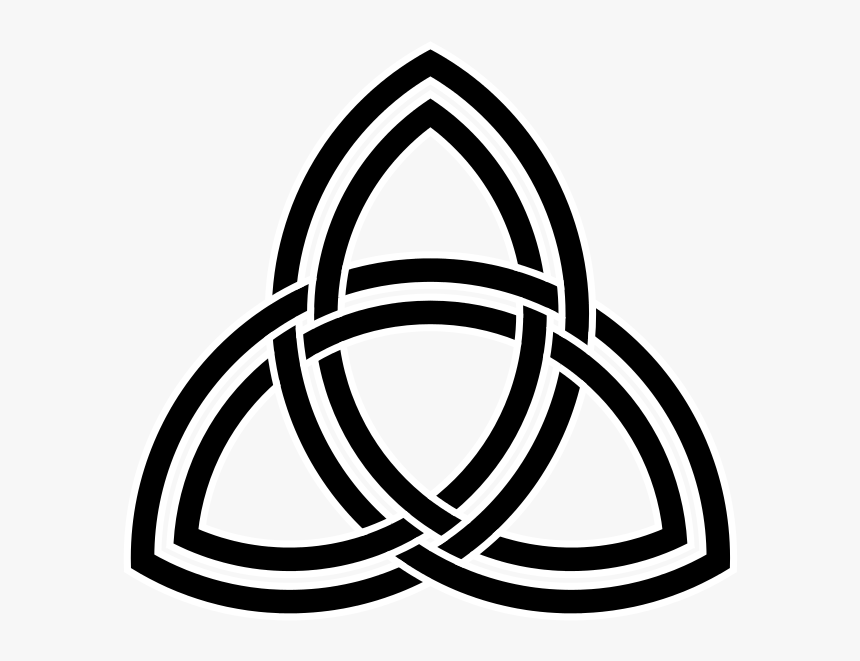 File - Triquetra-double - Svg - Celtic Pagan Symbol, HD Png Download, Free Download