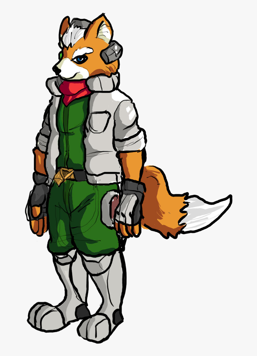 Fox Mccloud - Cartoon, HD Png Download, Free Download