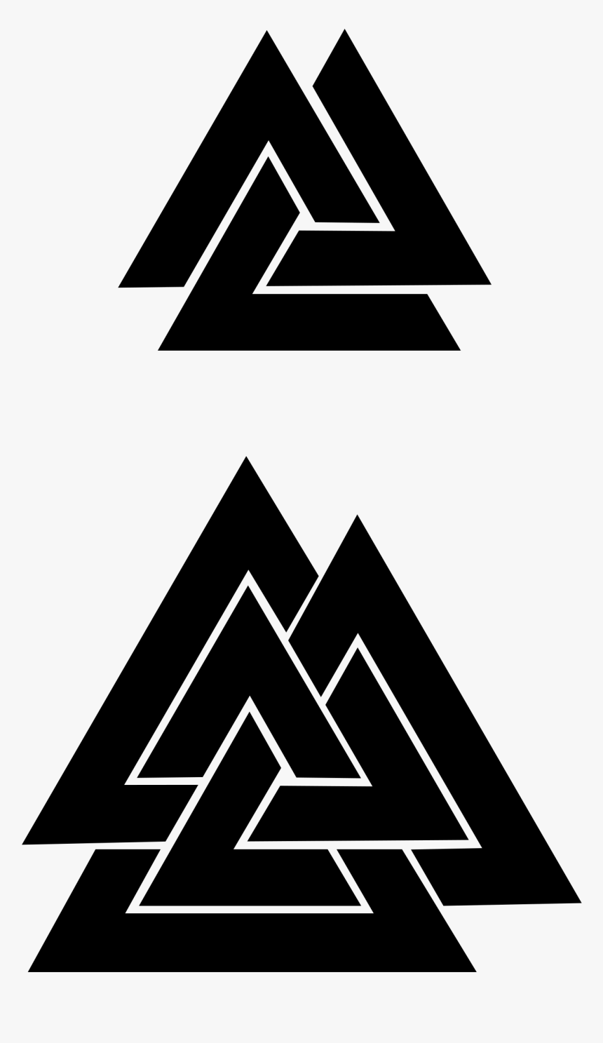 Transparent Religious Symbols Png - Valknut Png, Png Download, Free Download