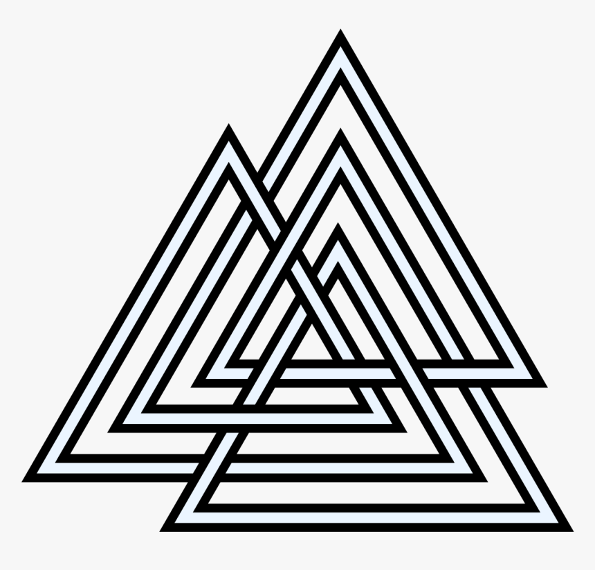 Transparent Valknut Png - Triangle Maze, Png Download, Free Download