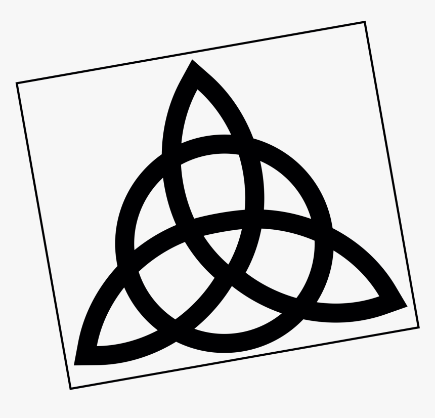 Triquetra Symbol , Png Download - Power Of Three Symbol Charmed, Transparent Png, Free Download