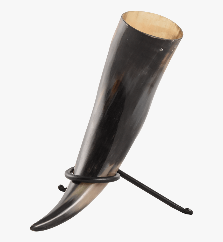 Valhalla Valknut Drinking Horn With Stand - Wood, HD Png Download, Free Download