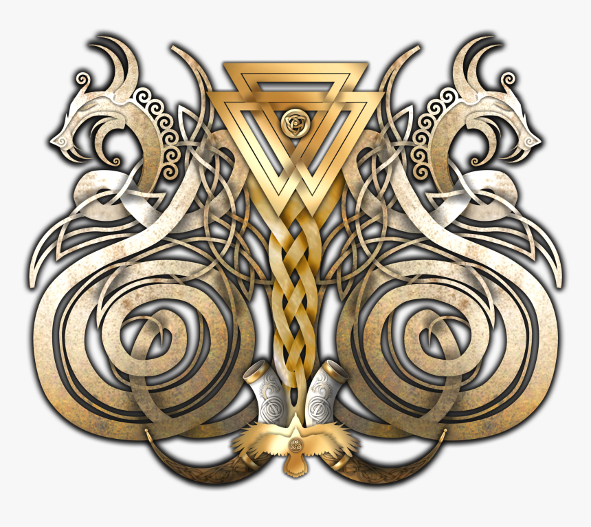 C - Norse Mythology Norse Symbol For Dragon, HD Png Download, Free Download