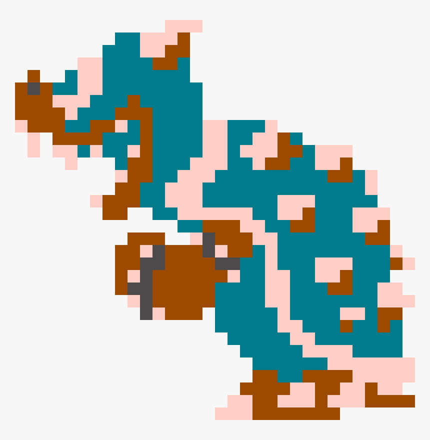 Pixel Art 8 Bit Bowser, HD Png Download, Free Download